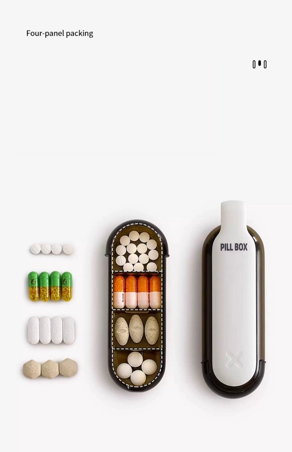 Portable Medicine Box （ABS & PC）