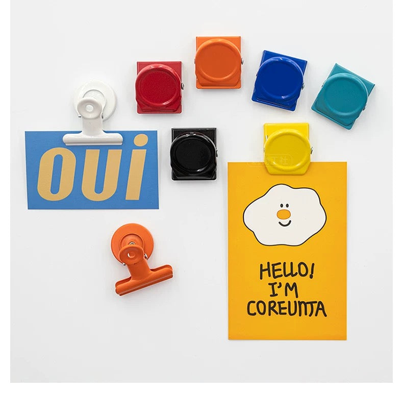 Magnetic Metal Clips (12 pcs)