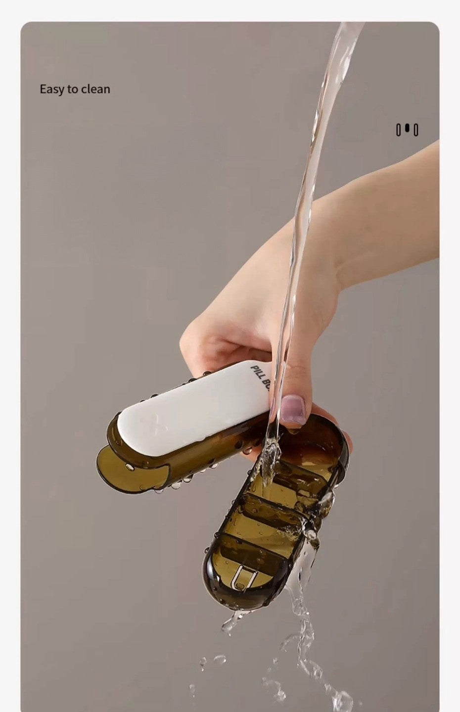 Portable Medicine Box （ABS & PC）