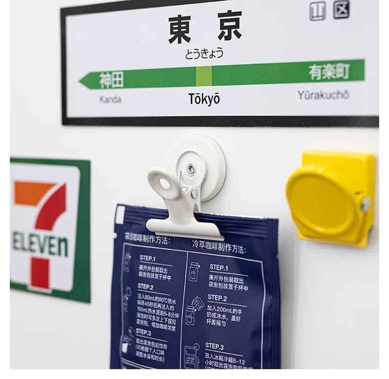 Magnetic Metal Clips (12 pcs)