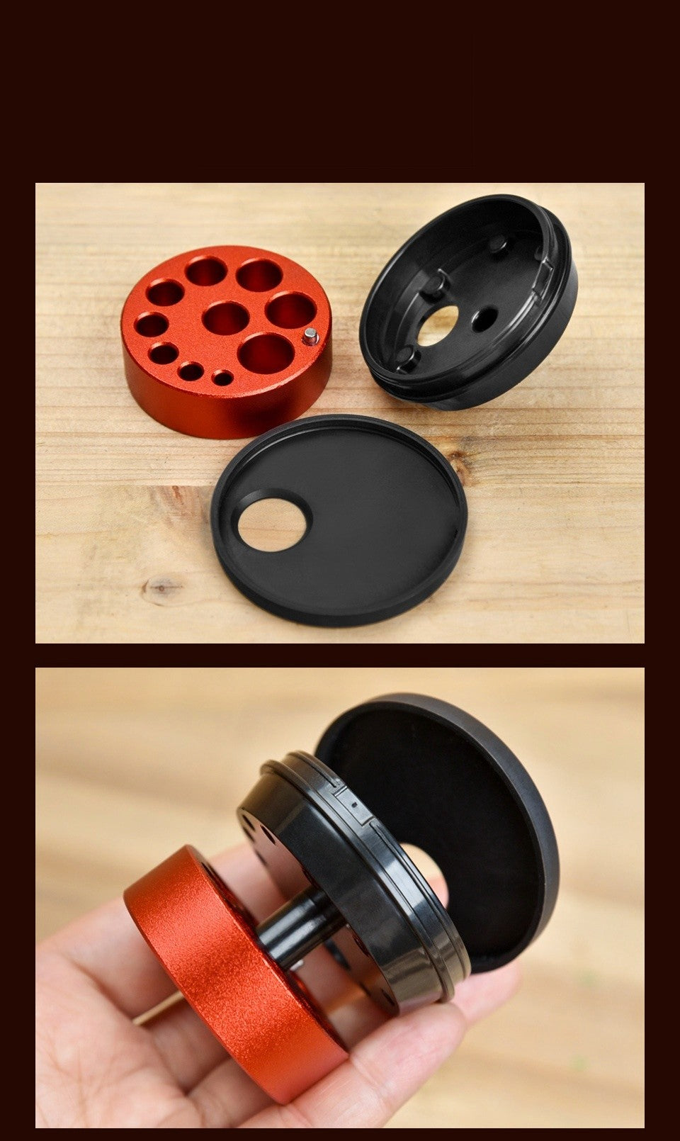 Aluminum Alloy Dust Extractor Box for Electric Drill Drilling