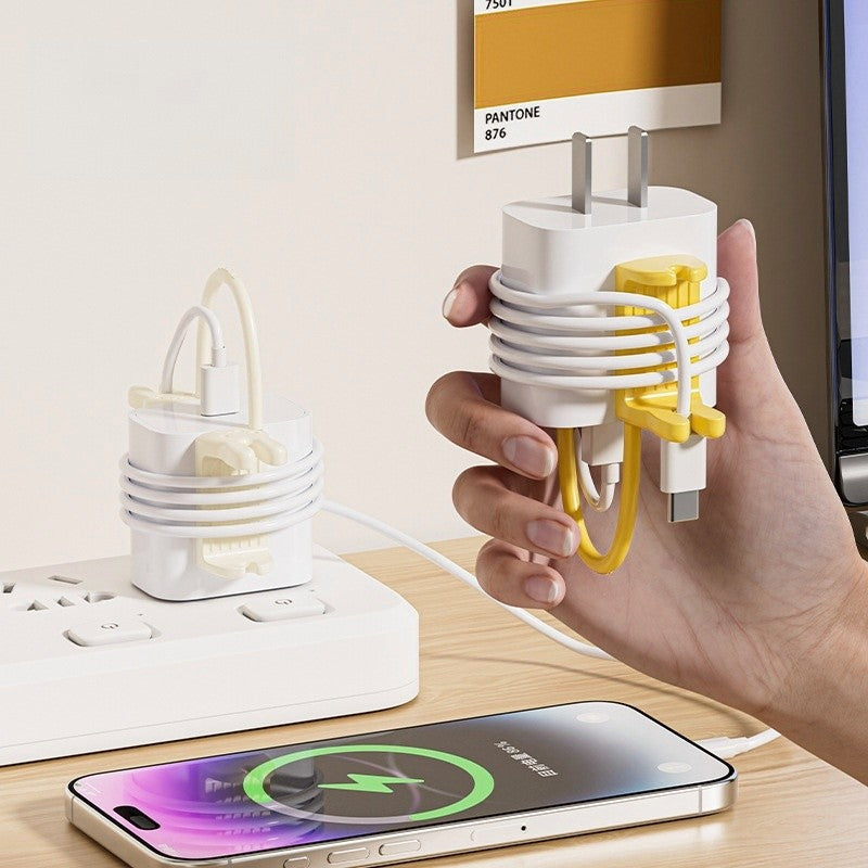 Charging Cable Coil Holder (10 PCS)