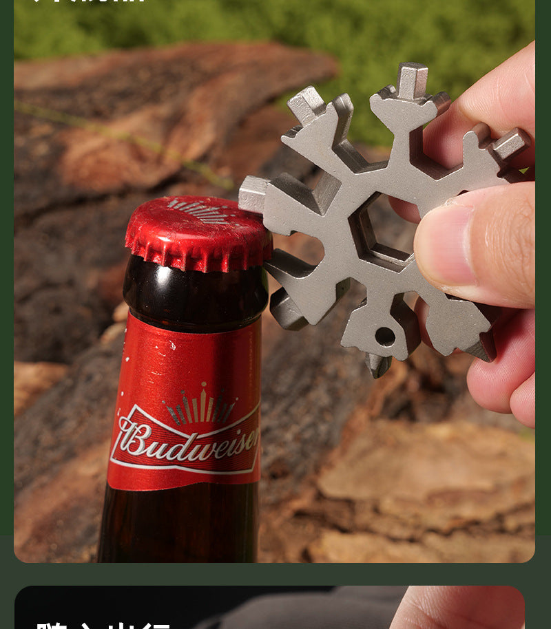 Snowflake Stainless Steel Wrench