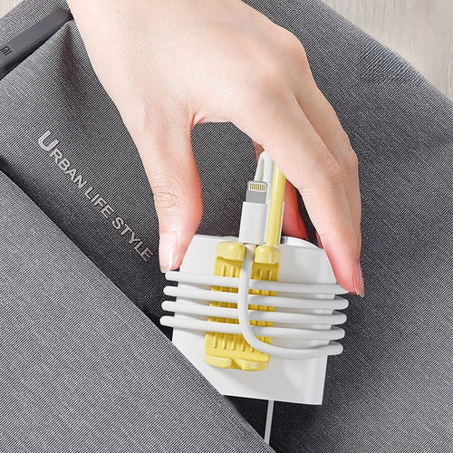Charging Cable Coil Holder (10 PCS)